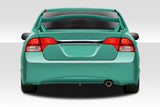 2006-2015 Honda Civic 4DR Duraflex Type R Look Rear Wing Spoiler - 3 Piece