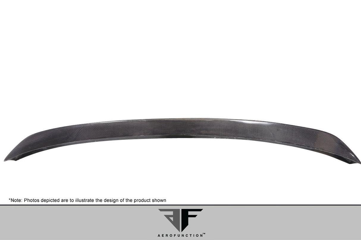 2011-2016 BMW 5 Series F10 Carbon AF-1 Rear Trunk Wing Spoiler ( CFP )  - 1 Piece