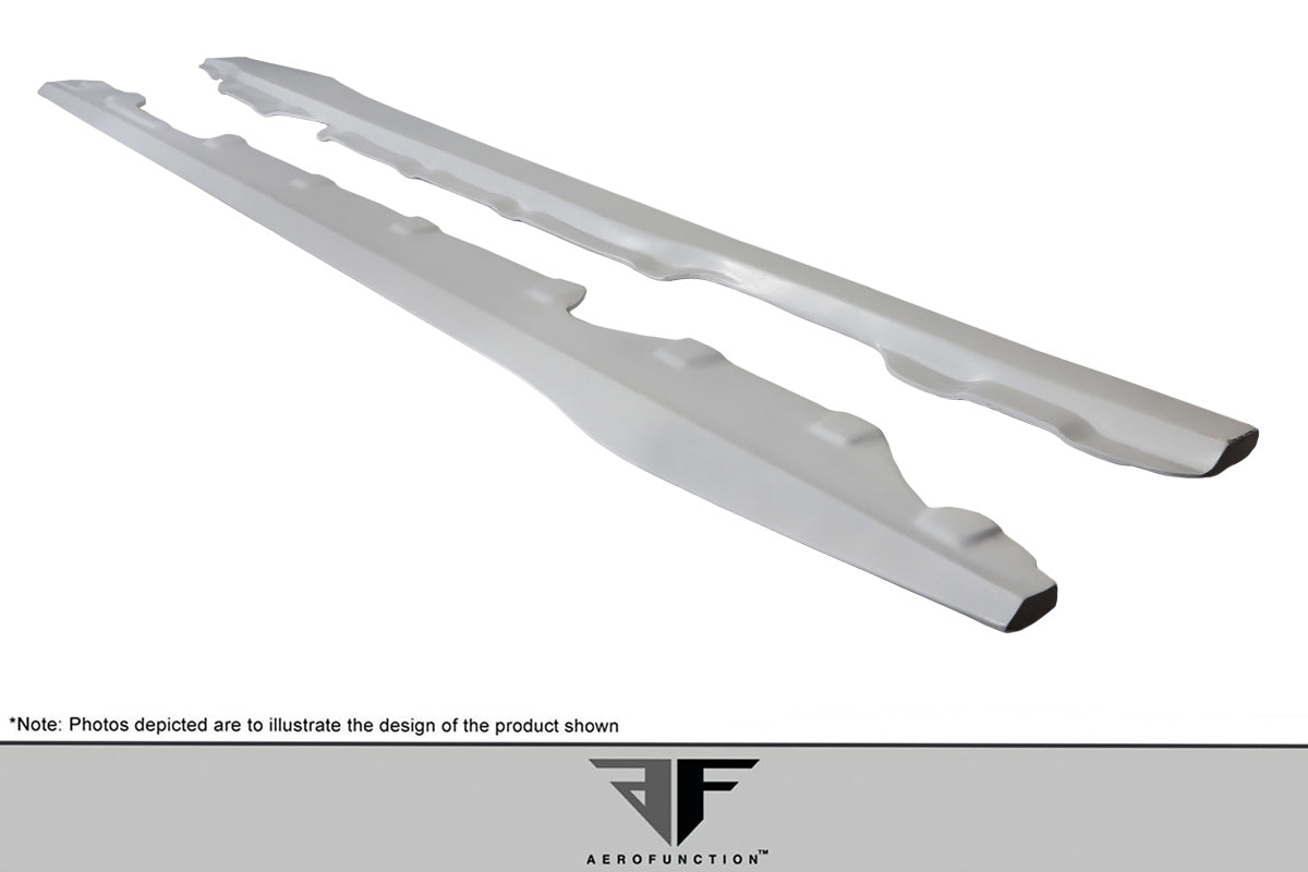 2011-2019 BMW 6 Series M6 F06 F12 F13 AF-1 Side Skirt Rocker Panels ( GFK ) - 2 Piece