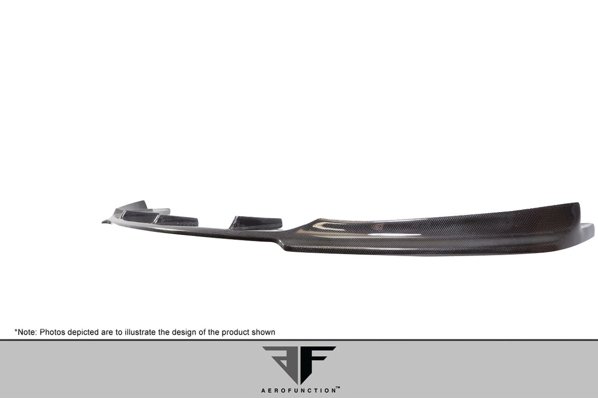 2014-2020 BMW 4 Series M-Sport F32 Carbon AF-1 Front Add On Lip Under Spoiler ( CFP ) - 1 Piece