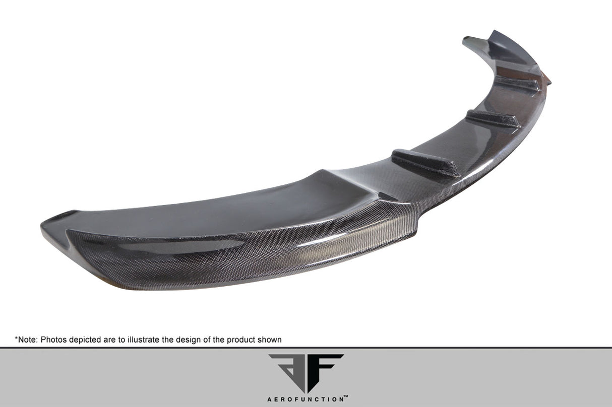 2014-2020 BMW 4 Series M-Sport F32 Carbon AF-1 Front Add On Lip Under Spoiler ( CFP ) - 1 Piece