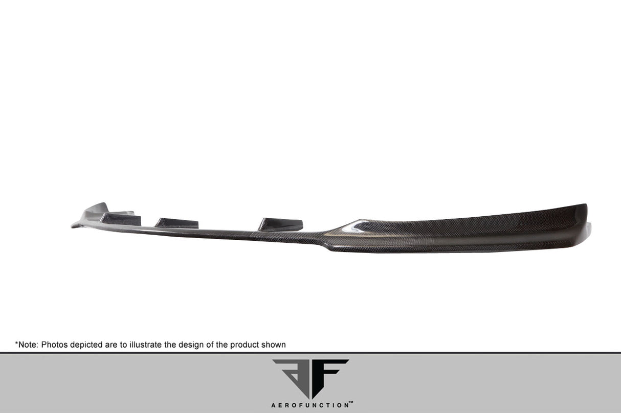 2014-2020 BMW 4 Series M-Sport F32 Carbon AF-1 Front Add On Lip Under Spoiler ( CFP ) - 1 Piece