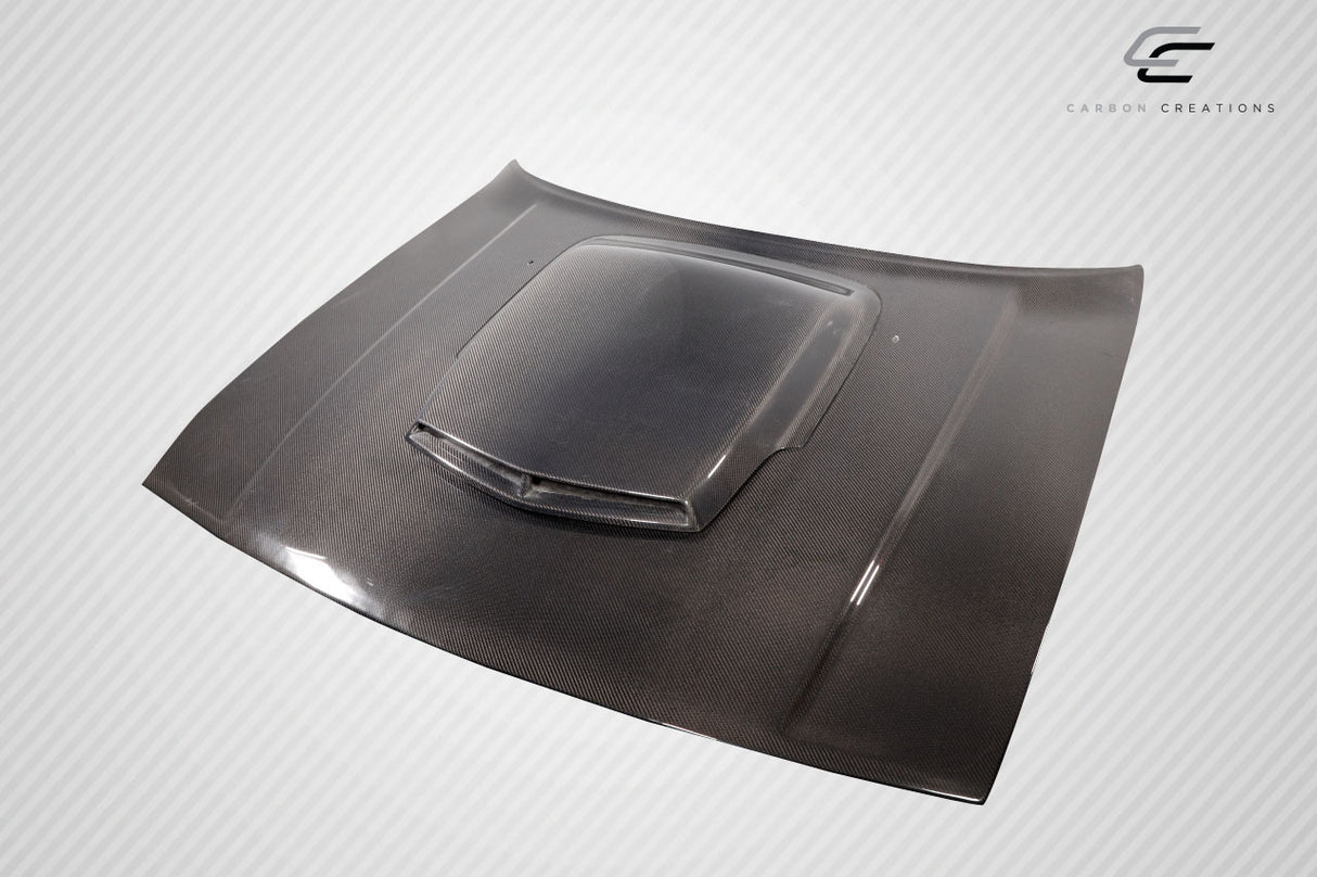 2008-2023 Dodge Challenger Carbon Creations TA Look Hood - 1 Piece