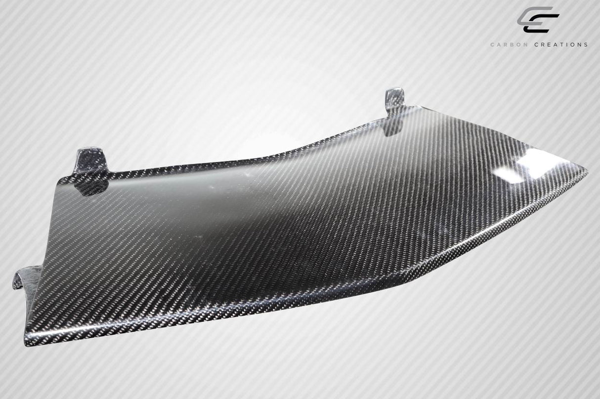 2004-2013 Lamborghini Gallardo Carbon Creations LP560 LP570 Look Front Middle Add On Lip Spoiler Air Dam - 1 Piece