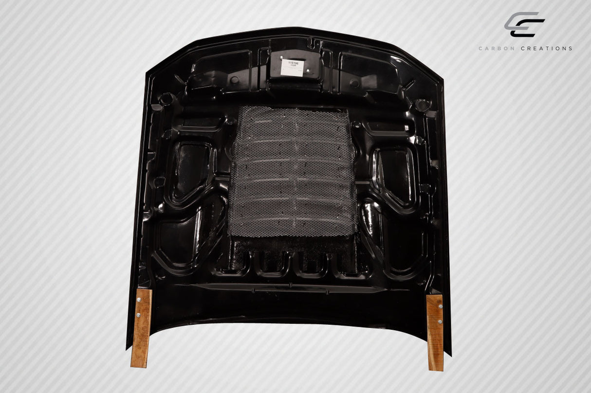2010-2012 Ford Mustang Carbon Creations GT500 V2 Hood - 1 piece