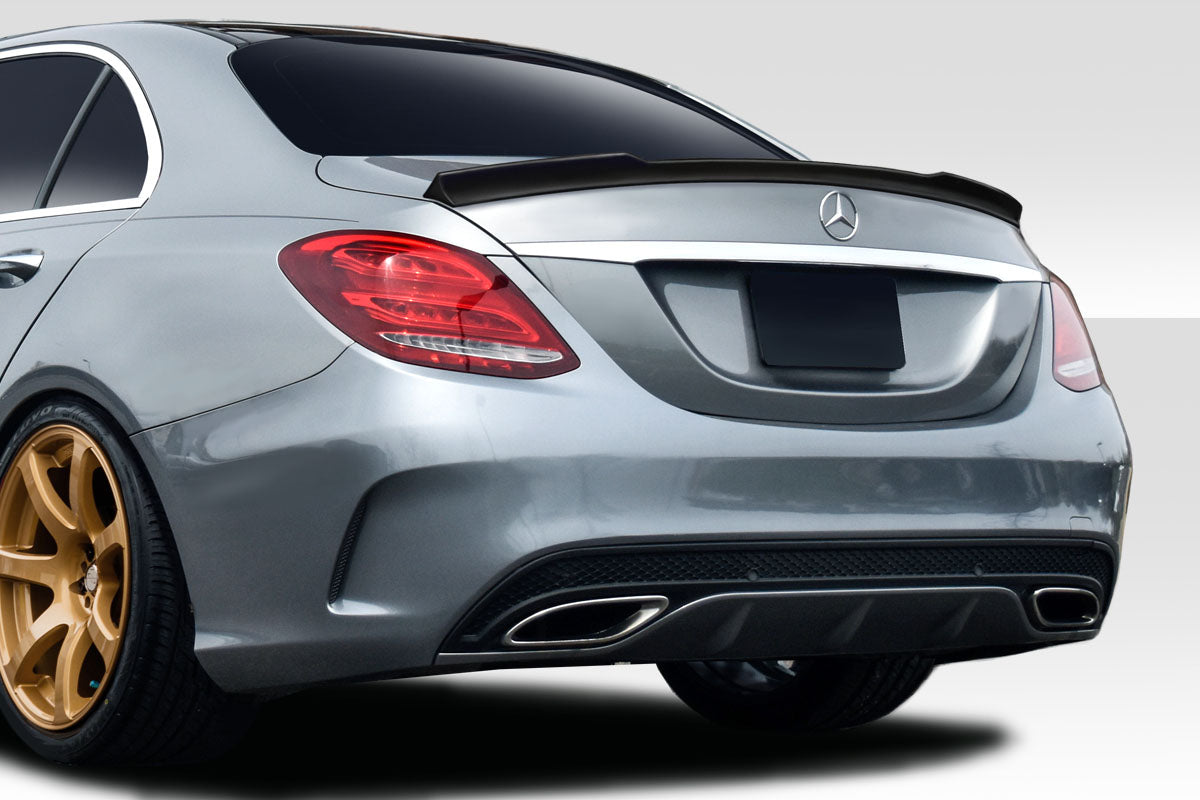 2015-2021 Mercedes C Class W205 4DR Sedan Duraflex VRT Rear Wing Spoiler - 1 Piece