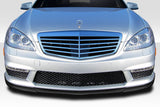 2010-2013 Mercedes S Class S63 W221 Duraflex L Sport Front Lip Spoiler - 1 Piece