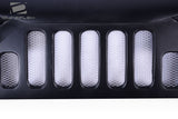 2007-2018 Jeep Wrangler Duraflex Predator Grille - 1 Piece
