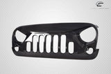 2007-2018 Jeep Wrangler Carbon Creations Predator Grille - 1 Piece