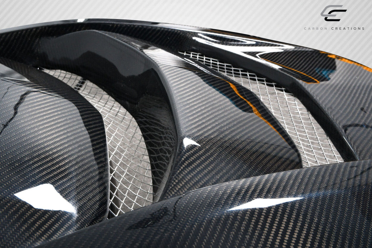 2014-2019 Chevrolet Corvette C7 Carbon Creations ZR1 Look Hood -1 Piece
