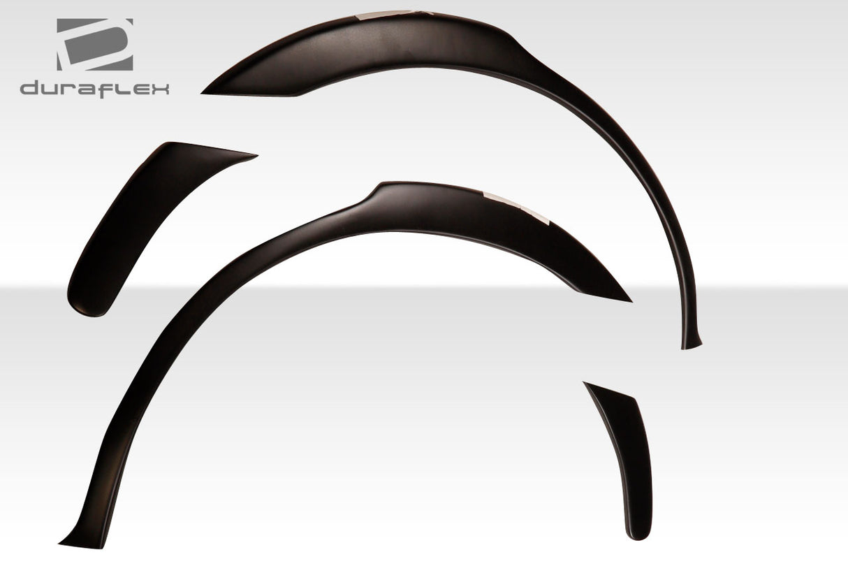 2002-2007 Subaru Impreza WRX STI 4DR Duraflex STI Look Rear Fender Flares - 4 Piece
