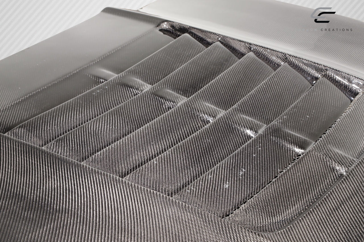 2013-2019 Ford Taurus Carbon Creations GT500 V2 Hood - 1 Piece