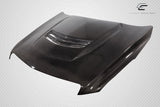 2012-2019 Cadillac ATS Carbon Creations V Look Hood - 1 Piece