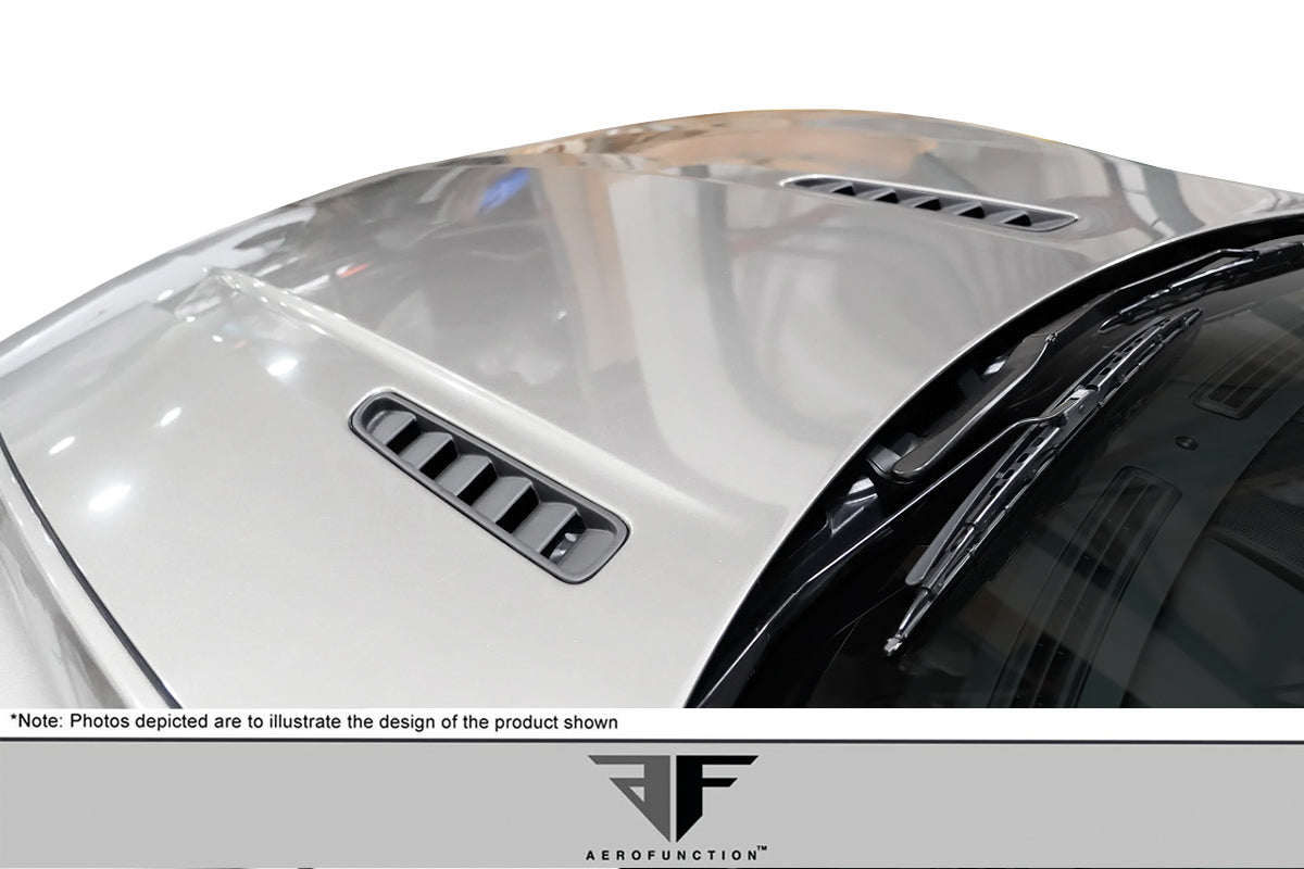 2006-2017 Aston Martin Vantage V8 AF-1 Hood Vents ( GFK ) - 2 Piece