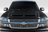 2002-2006 Chevrolet Avalanche (w/o cladding) 2003-2005 Silverado Carbon Creations GT500 Hood - 1 Piece