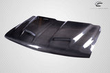 1999-2002 Chevrolet Silverado 2000-2006 Tahoe Suburban Carbon Creations Dual Ram Air Hood - 1 Piece