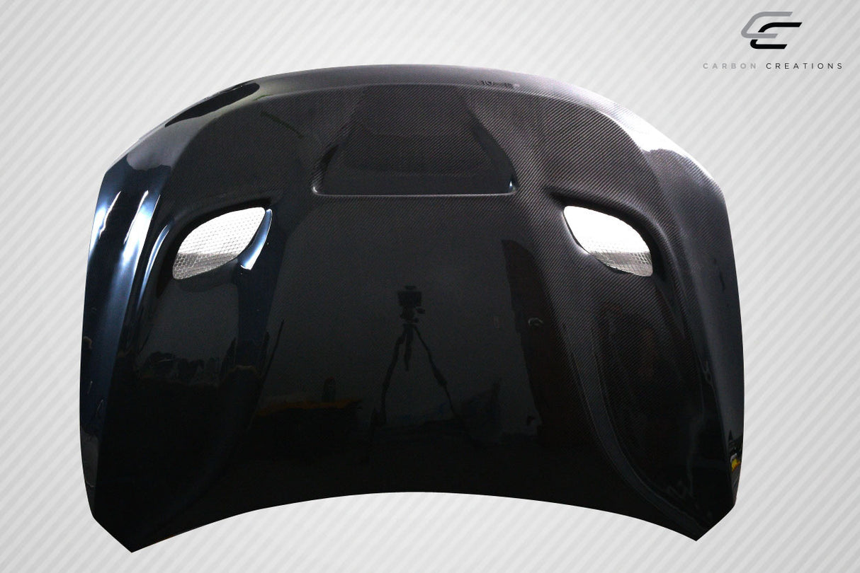 2011-2023 Dodge Durango Carbon Creations SRT Hellcat Look Hood - 1 Piece