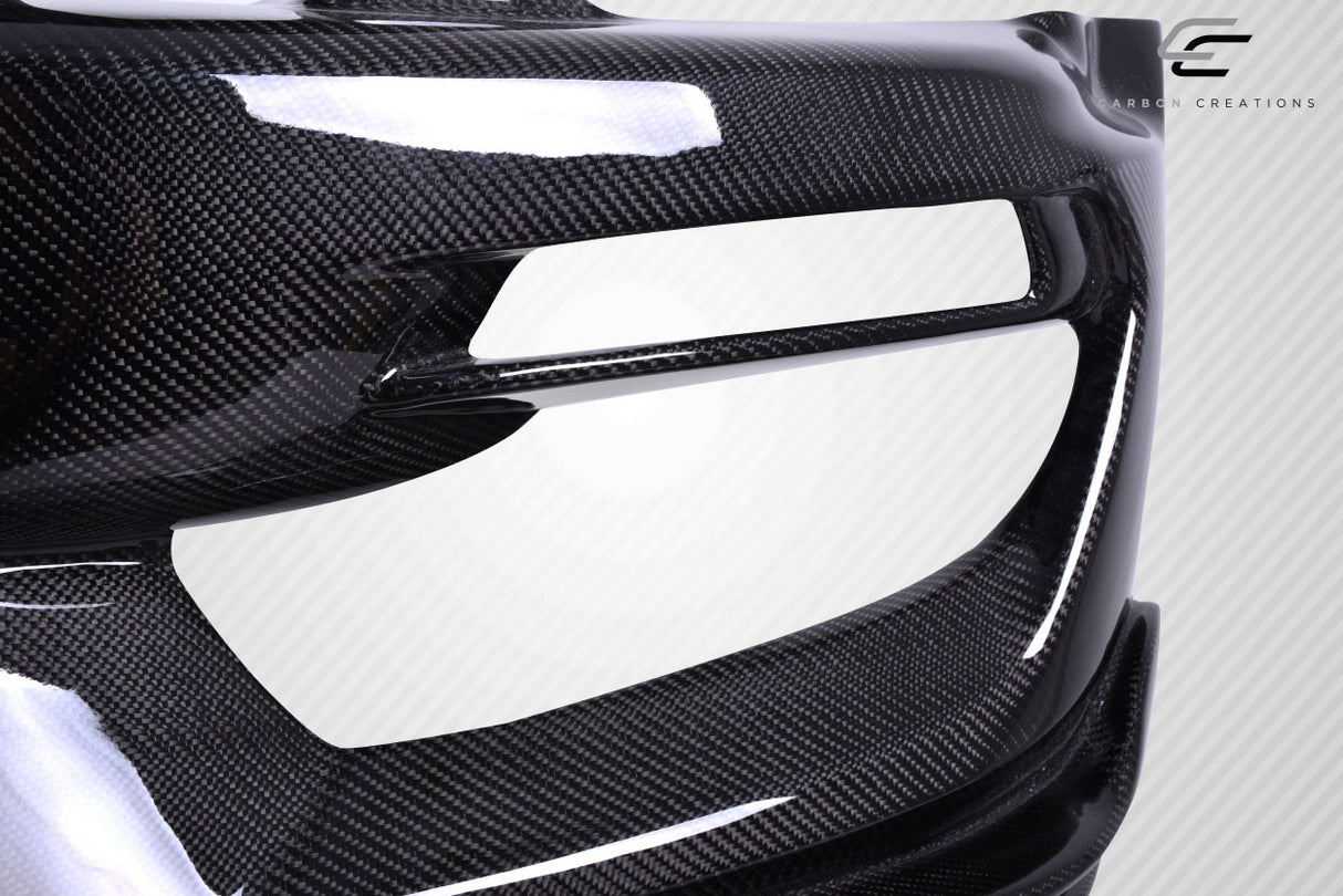 2005-2009 Ford Mustang Carbon Creations GT350 Look Front Bumper - 1 Piece