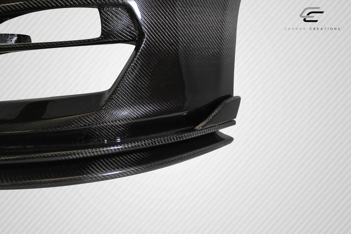 2015-2017 Ford Mustang Carbon Creations GT350 Look Front Bumper - 1 Piece