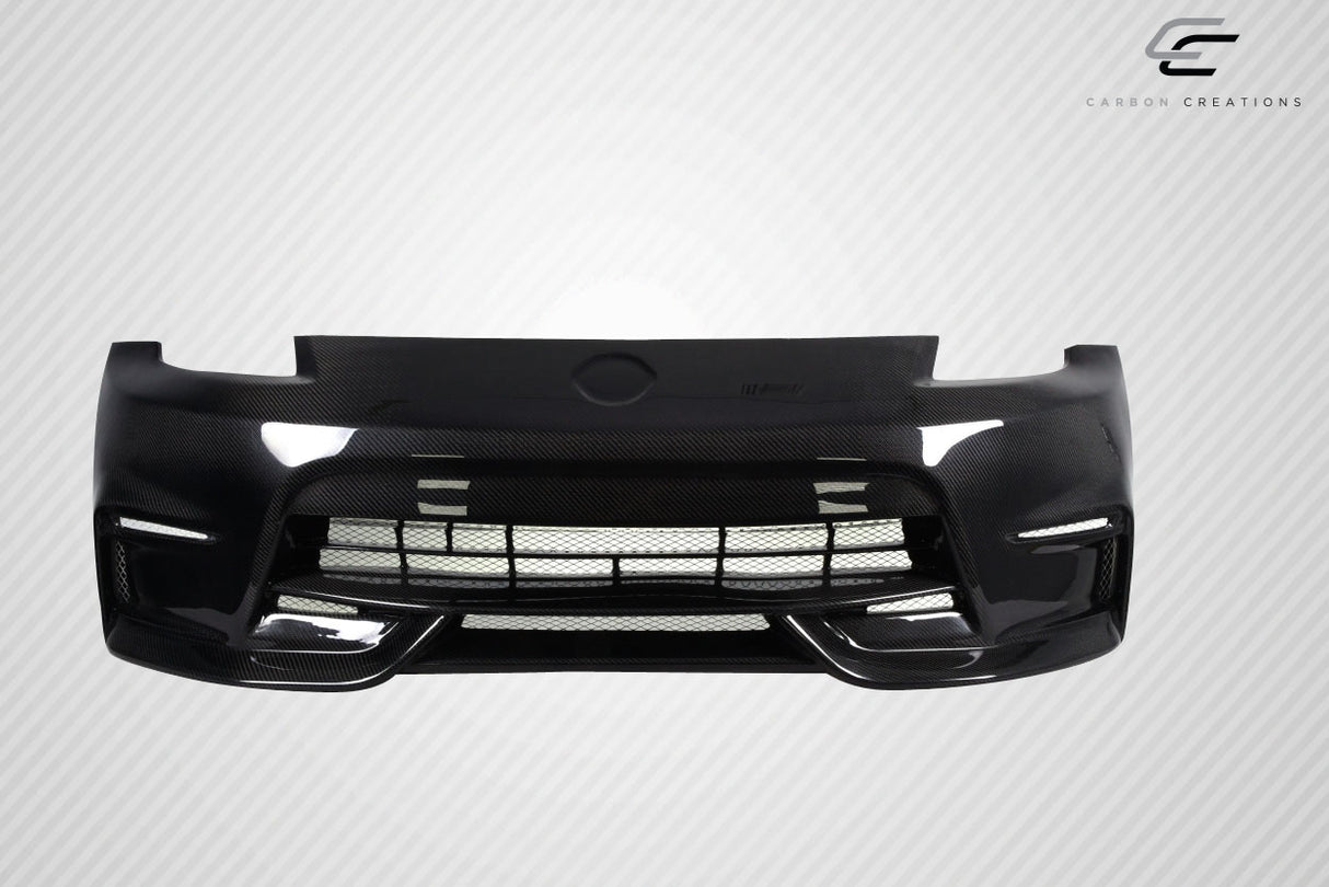 2003-2008 Nissan 350Z Z33 Carbon Creations N4 Front Bumper Cover - 1 Piece