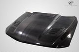 2019-2023 Dodge Ram Carbon Creations Rebel Mopar Look Hood - 1 Piece