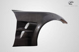 2005-2013 Chevrolet Corvette C6 Carbon Creations ZR2 Front Fenders - 2 Piece