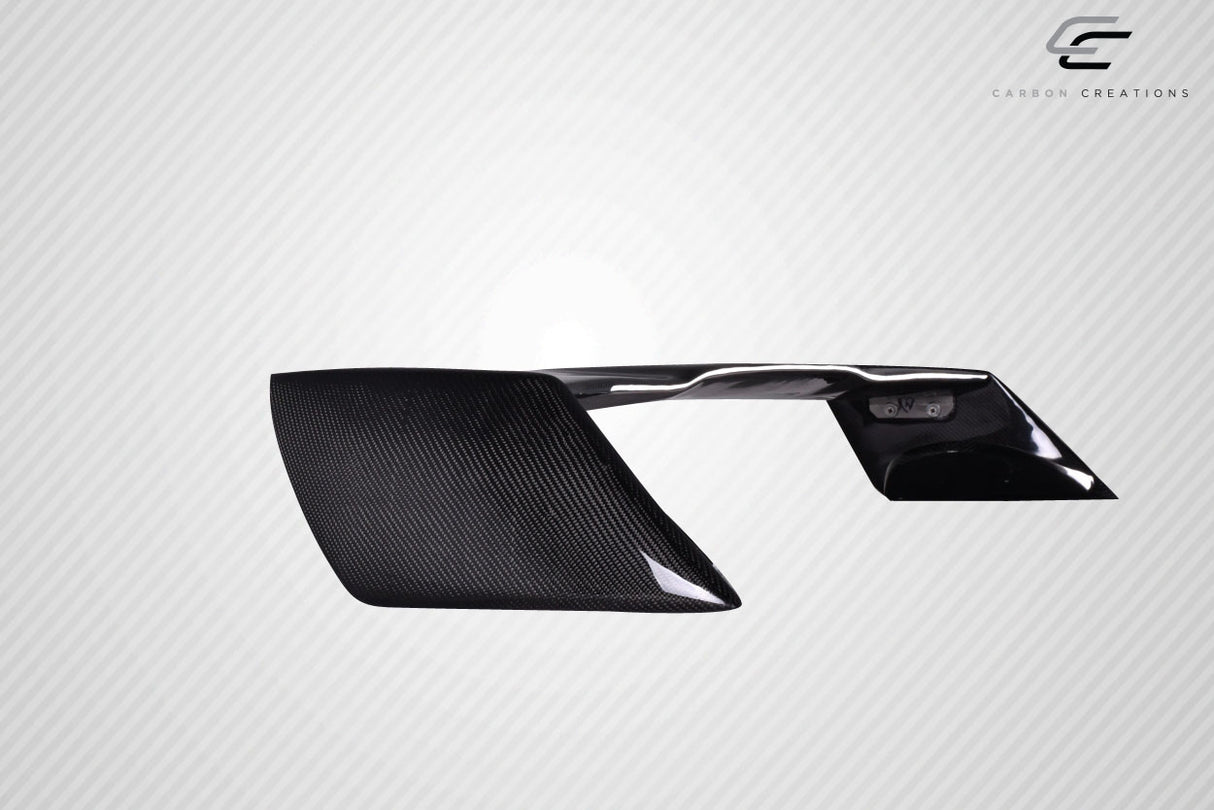 2011-2015 Chevrolet Cruze Carbon Creations QTM Wing Spoiler - 3 Piece