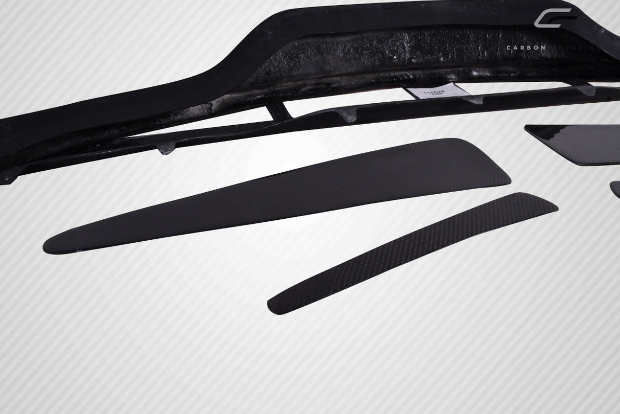 1999-2004 Ferrari 360 Modena Carbon Creations Eros Version 2 Front Lip Air Dam - 1 Piece