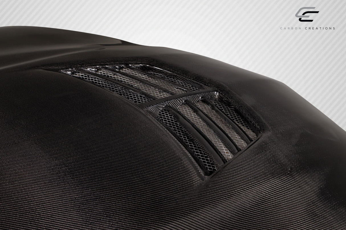 2004-2008 Pontiac Grand Prix Carbon Creations Stingray Z Hood- 1 Piece