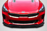 Universal Carbon Creations Adjustable Front Splitter - 3 Piece