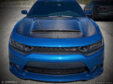 2015-2023 Dodge Charger Carbon Creations Demon Look Hood - 1 Piece