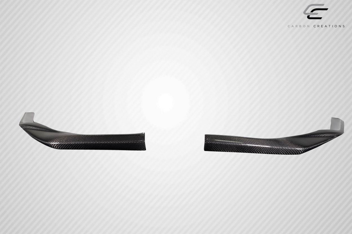 2014-2018 Lexus RC Series RC200T RC350 Carbon Creations EBS Front Lip Splitters - 2 Piece (F Sport model only)