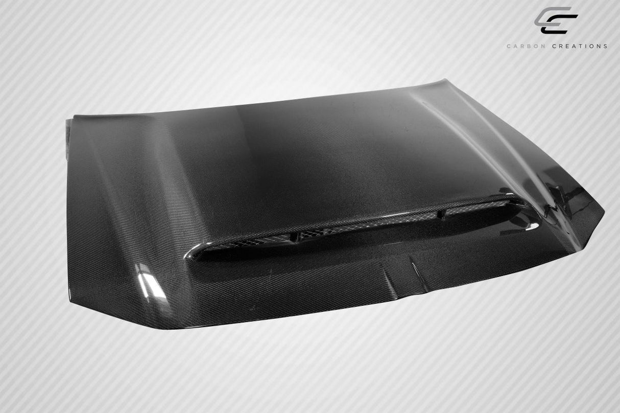 2005-2007 Dodge Magnum Carbon Creations Demon Look Hood - 1 Piece