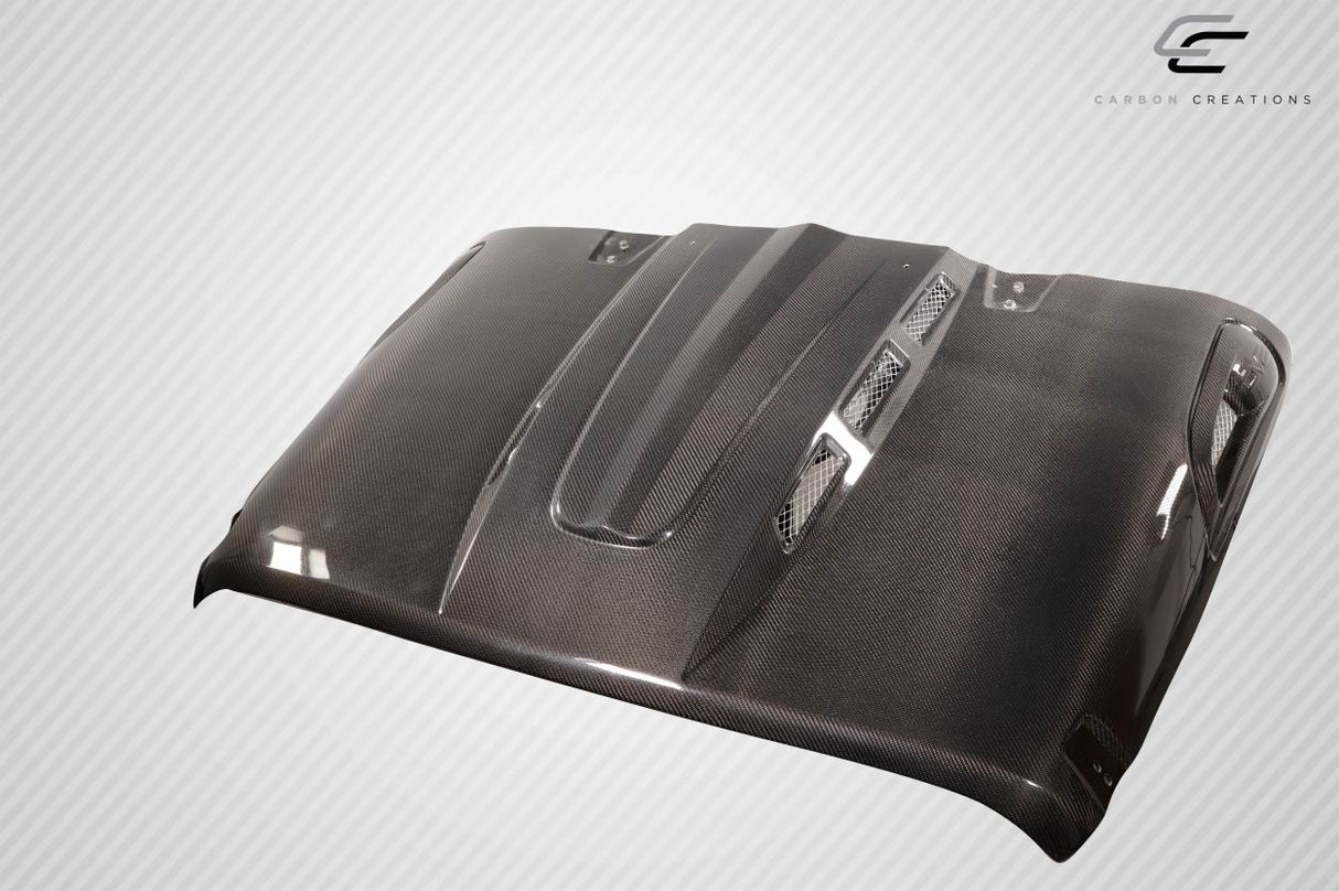 2007-2018 Jeep Wrangler JK Carbon Creations Avenger Hood - 1 Piece
