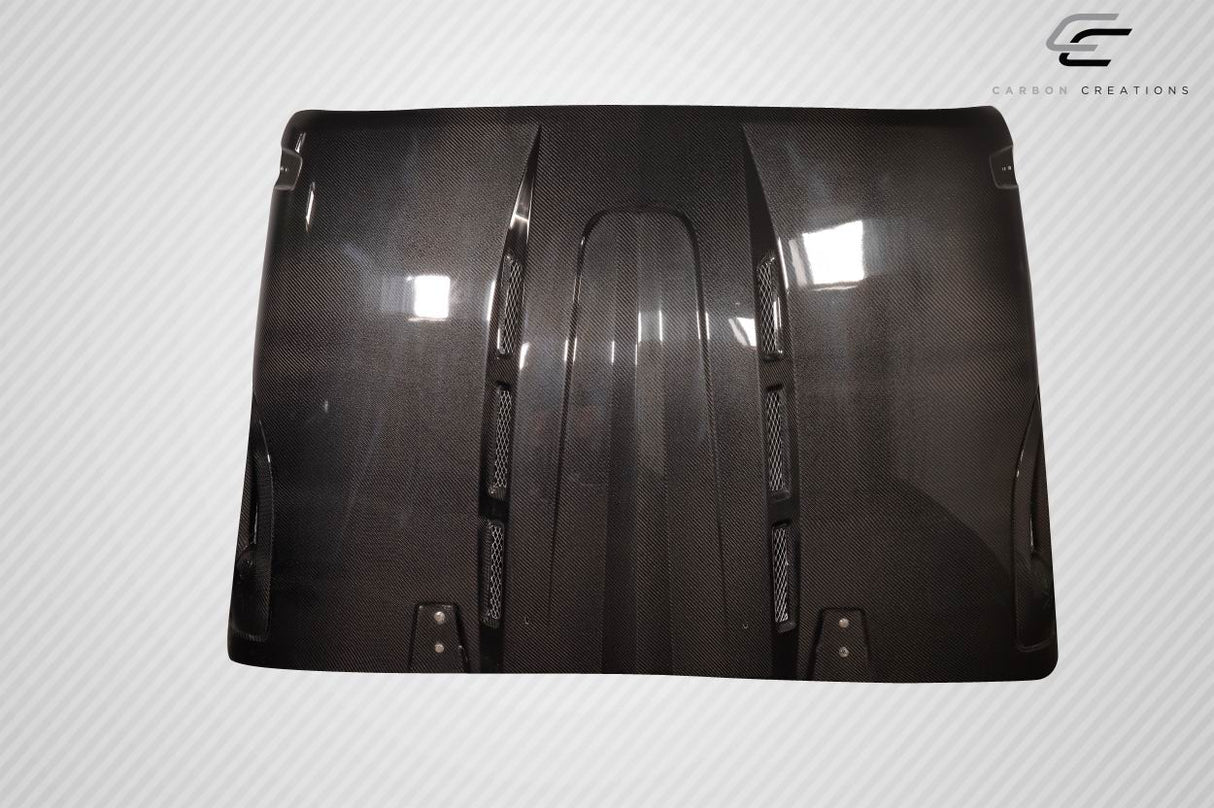2007-2018 Jeep Wrangler JK Carbon Creations Avenger Hood - 1 Piece