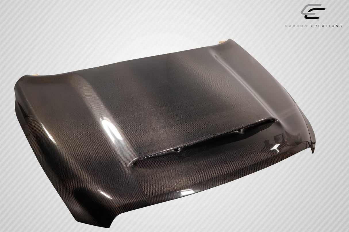 2009-2018 Dodge Ram 1500 Carbon Creations Demon Look Hood - 1 Piece