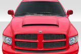 2002-2008 Dodge Ram 1500 2500 3500 Duraflex Demon Look Hood - 1 Piece