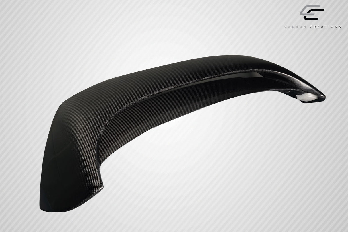 2010-2013 Mazda 3 Carbon Creations Turbo Look Rear Roof Wing Spoiler - 1 Piece