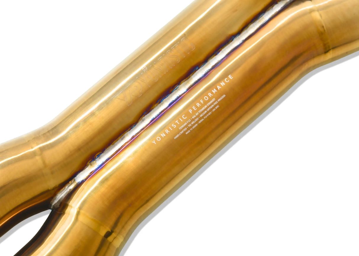 Ferrari F12 / 812 Full Valvetronic Exhaust System VANTA Edition - Yonristic Performance