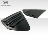 2018-2023 Subaru XV Crosstrek Duraflex Fennec Outdoors Edition Rear Window Scoops - 2 Piece