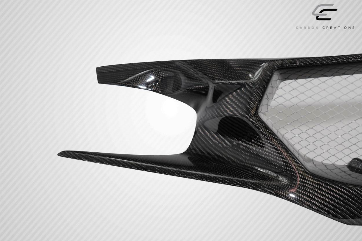 2016-2021 Honda Civic Carbon Creations Type JS Grille - 1 Piece