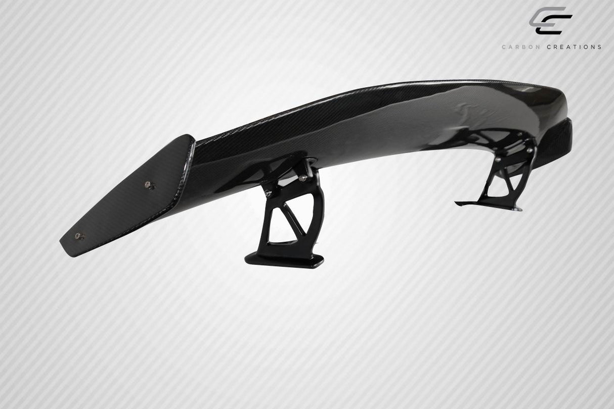 2014-2023 Porsche Cayman 718 Carbon Creations GT4 Look Rear Wing Spoiler - 3 Piece