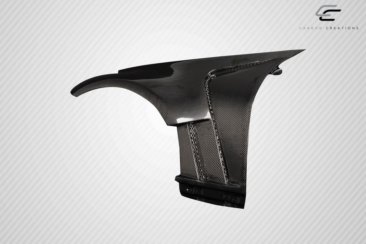 2003-2008 Nissan 350Z Z33 Carbon Creations AMS GT2 Front Fenders (+12mm) - 2 Piece