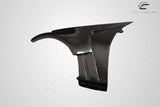 2003-2008 Nissan 350Z Z33 Carbon Creations AMS GT2 Front Fenders (+12mm) - 2 Piece