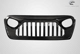 2019-2023 Jeep Wrangler JL Gladiator JT Carbon Creations Predator Grille - 1 Piece