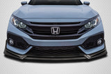 2017-2021 Honda Civic HB Carbon Creations BZ Front Lip Spoiler - 1 Piece