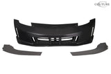 2003-2008 Nissan 350Z Z33 Couture Polyurethane N-3 Front Bumper Cover - 1 Piece