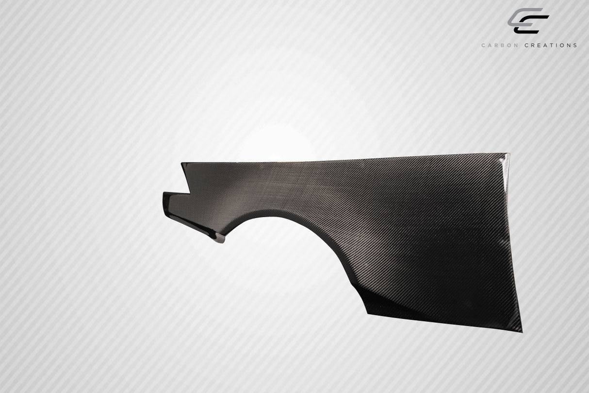 2002-2006 Acura RSX Carbon Creations A1 Rear Fender Flares - 2 Piece