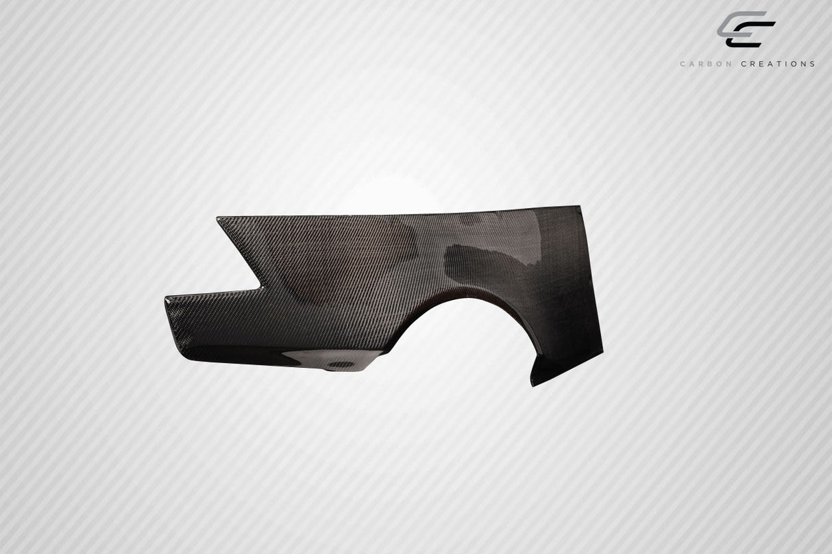2002-2006 Acura RSX Carbon Creations A1 Rear Fender Flares - 2 Piece