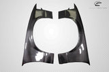 1989-1994 Nissan 240SX S13 Carbon Creations K Power Style Front Fenders (+50mm)  - 2 Piece